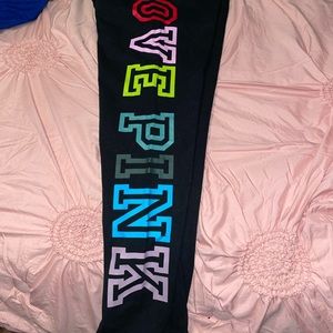 PINK VICTORIA SECRET leggings